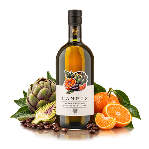 Amaro al carciofo, mandarino e caffè - Linea Campus